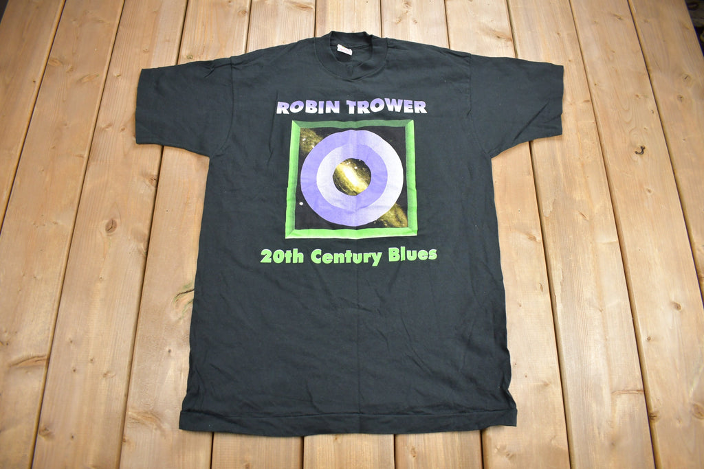 Vintage 1994 Robin Trower 20th Century Blues Tour T-shirt
