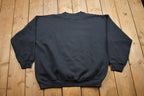 Vintage 1990s Blank Black Crewneck Sweatshirt