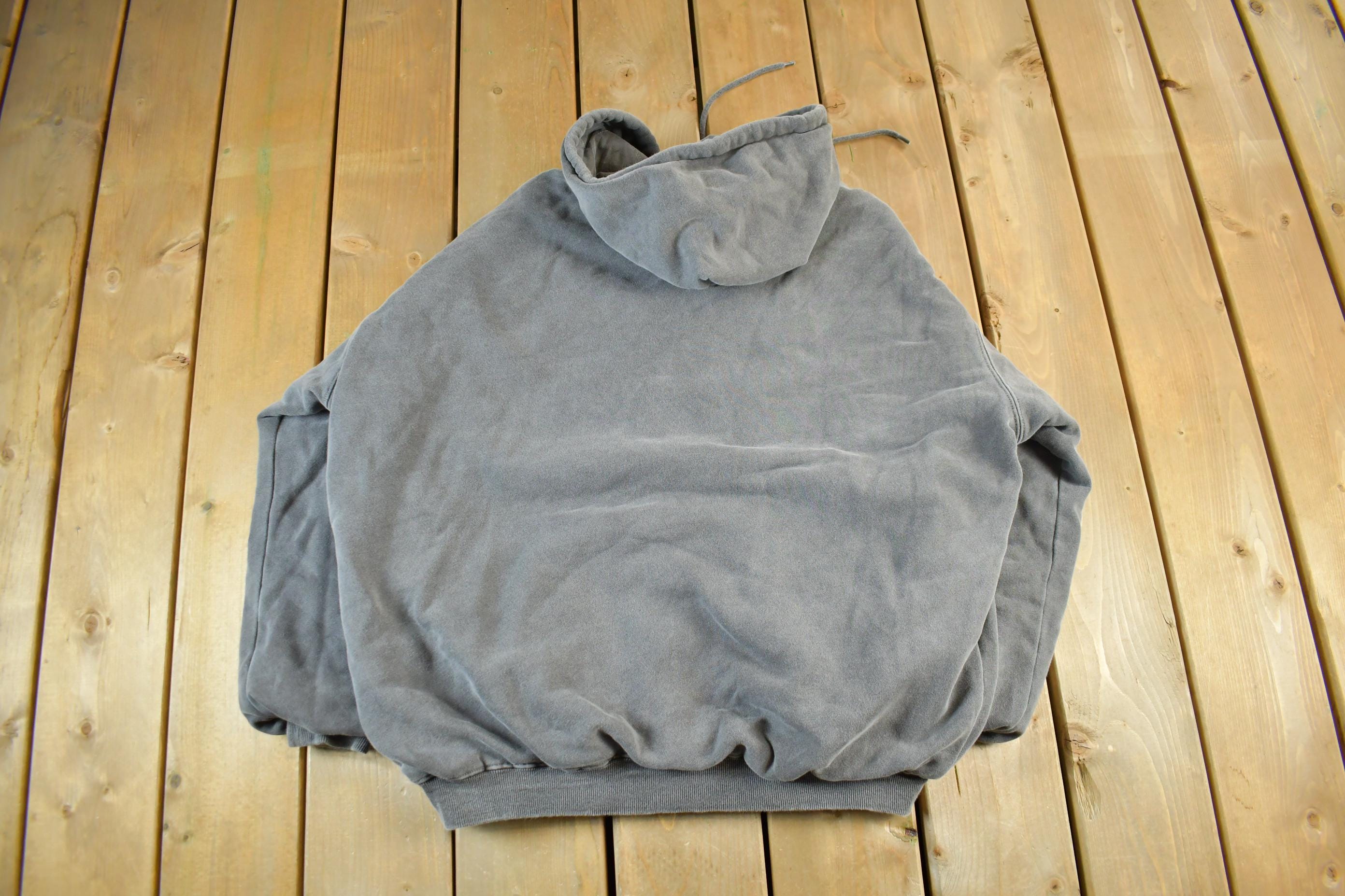 Vintage 2000s Carhartt WIP Zip Up Quilt Lined Hoodie Jacket Men's Medium