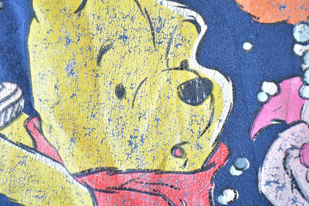 Vintage 1990s Oversized Pooh Bear Sleep Shirt Crewneck