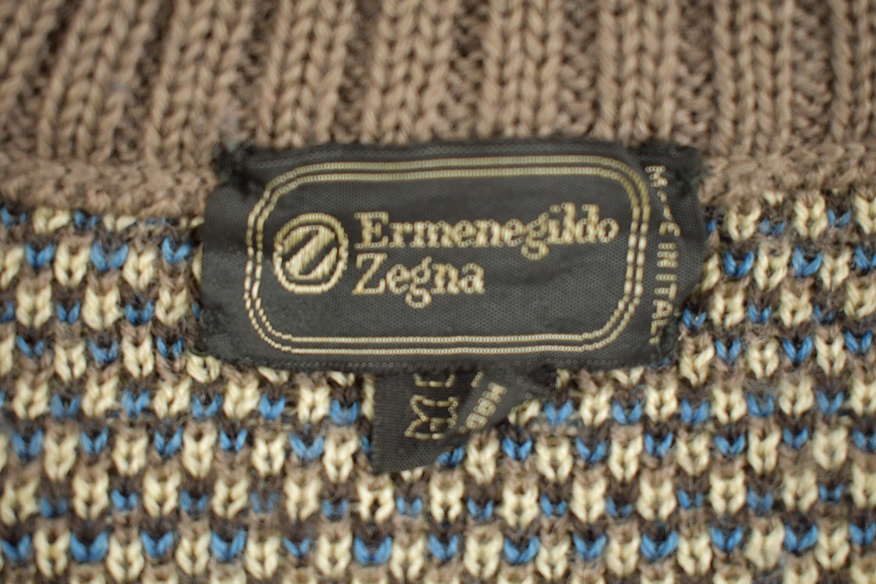 Vintage 1990s Brown Knitted Crewneck Sweater