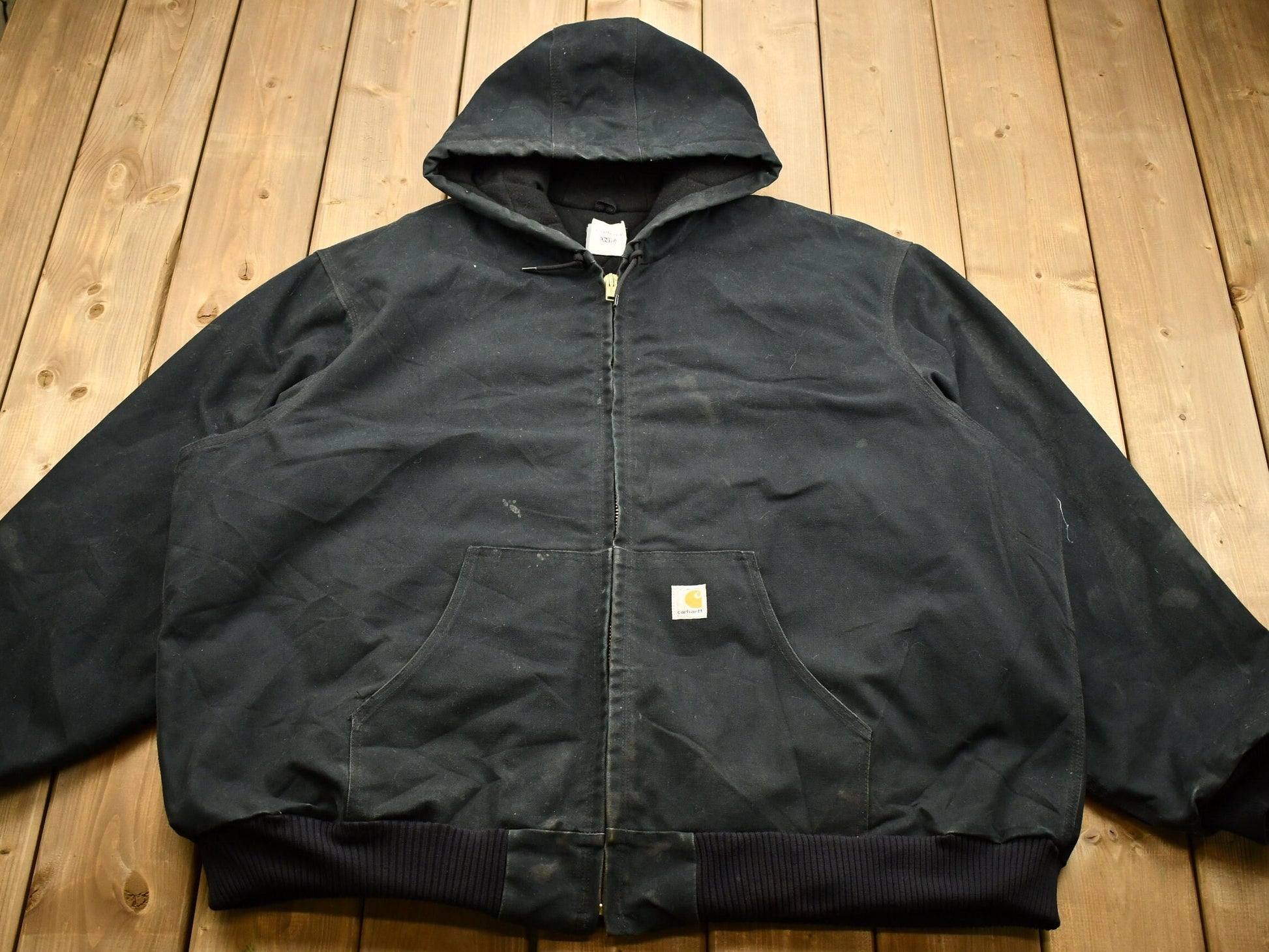 Vintage 90s Carhartt Jacket Full Zip With Hood