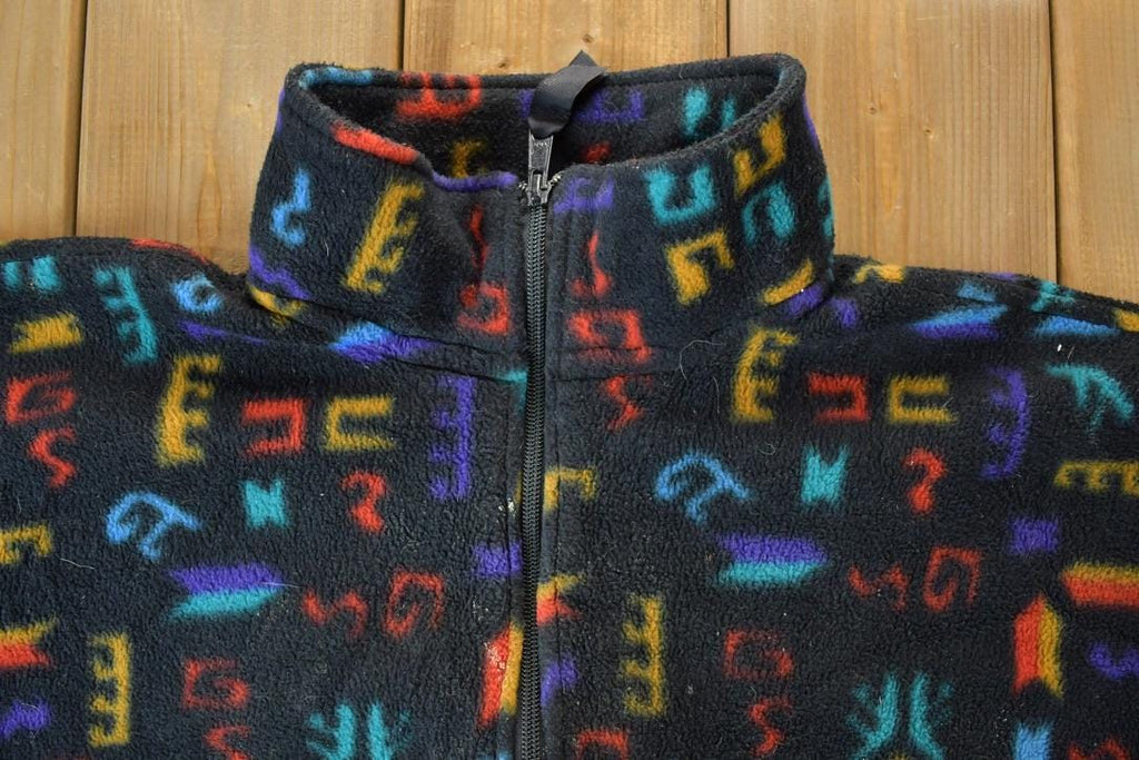 Vintage 1990s Rough Dress Fleece Sweater