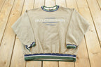 Vintage 1990s Harley Davidson Distressed Crewneck Sweatshirt Men's XL  Vintage Biker  Harley Motorcycles  90s Sweater  Made in USA