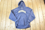 Vintage 1990s Michigan University Cross Grain Hoodie Mens S