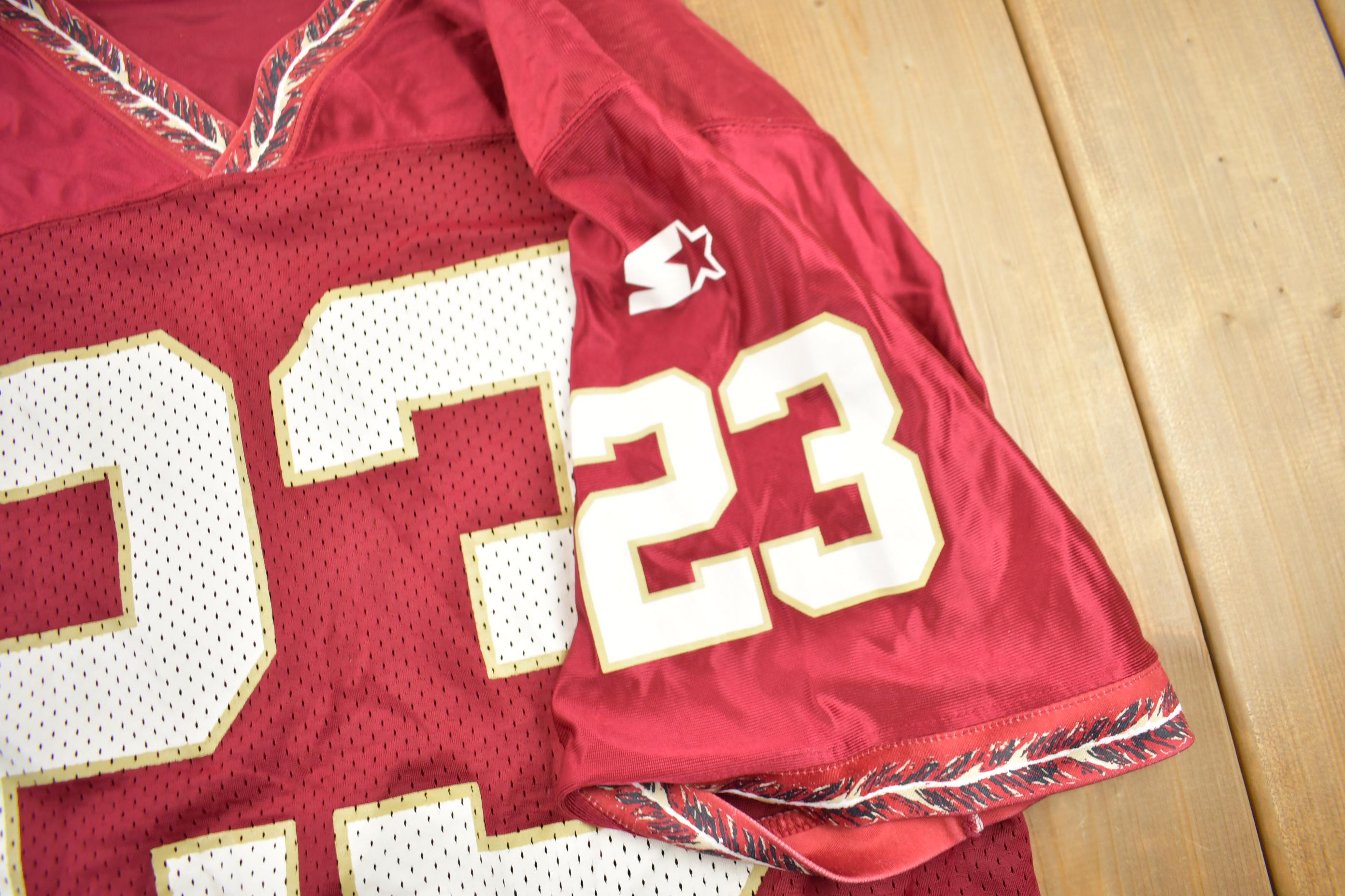 Vintage 1990s Starter Blank Football Jersey Size 48