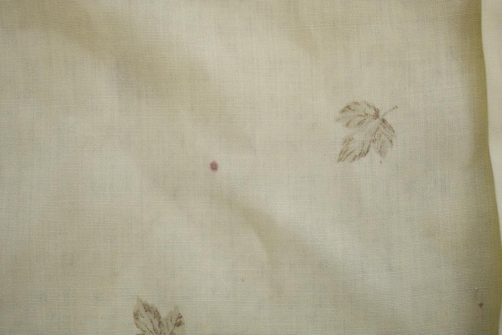 Vintage 1970s Sears Johnny Miller Leaf Patterned Button Up Formal Casual Shirt Made In Canada