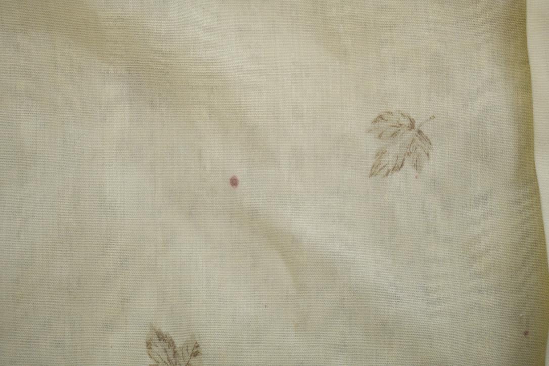 Vintage 1970s Sears Johnny Miller Leaf Patterned Button Up Formal Casual Shirt Made In Canada