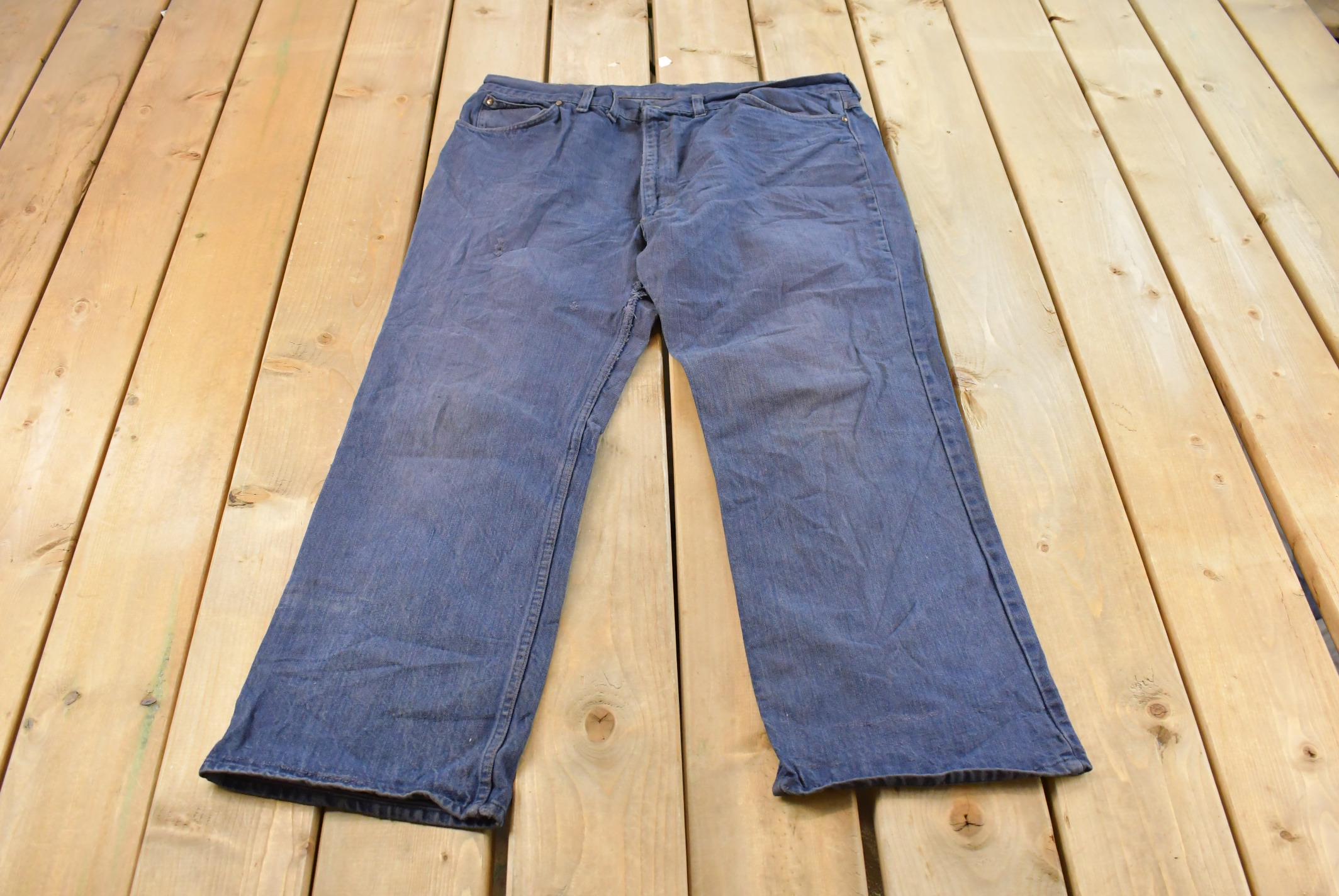 Vintage 1960s Osh Kosh B'Gosh Denim Jeans Men's 38 x 28.5