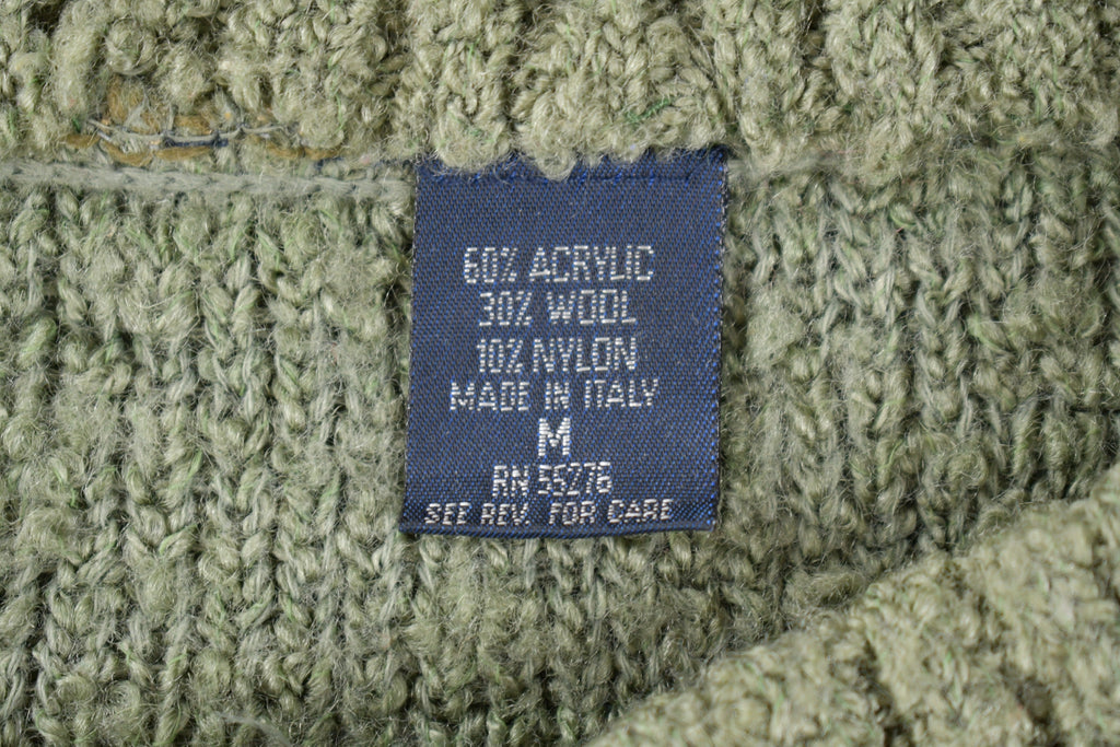 Vintage 1980s Made In Italy Knit Crewneck Sweater