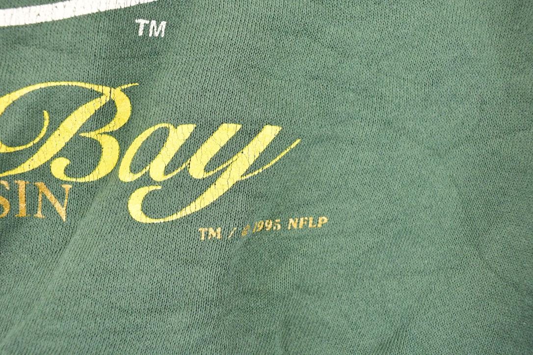 Vintage 1995 Green Bay Packers Crewneck Sweatshirt Women's L