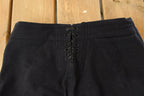 Vintage 1940s US Navy Bell Bottom Pants, Men's 28x28, Laced Fly