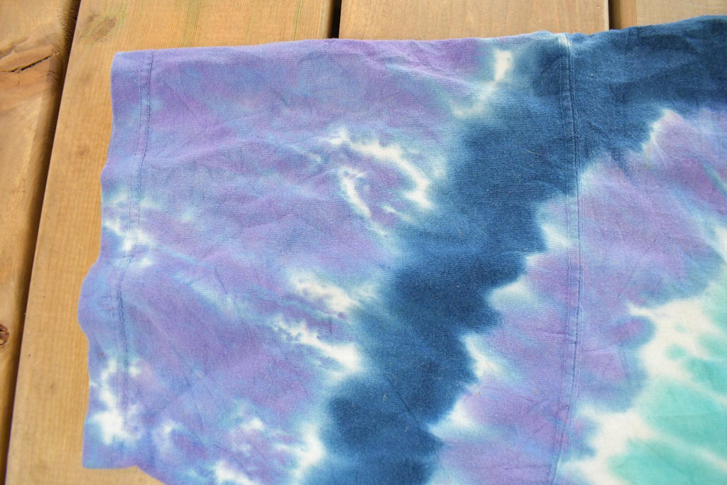 Vintage 1997 The Grateful Dead Further Festival Liquid Blue Graphic T-Shirt Men's XL