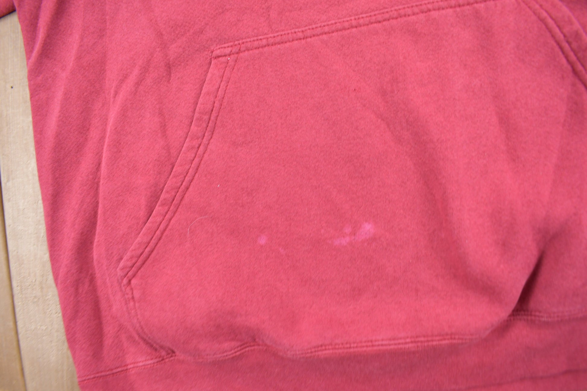 Vintage Y2K Nike Center Swoosh Hoodie / Red Nike Hoodie / Nike Mid Swoosh / Embroidered / Nike Mid Swoosh