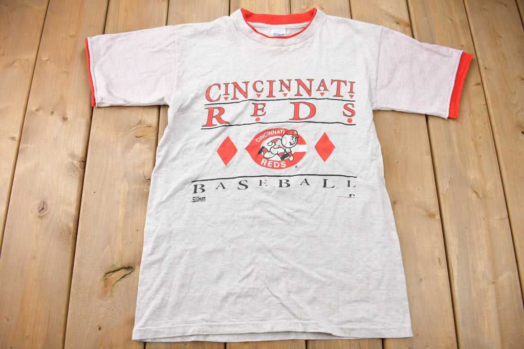Vintage 1992 Cincinnati Reds MLB Salem Graphic T-Shirt