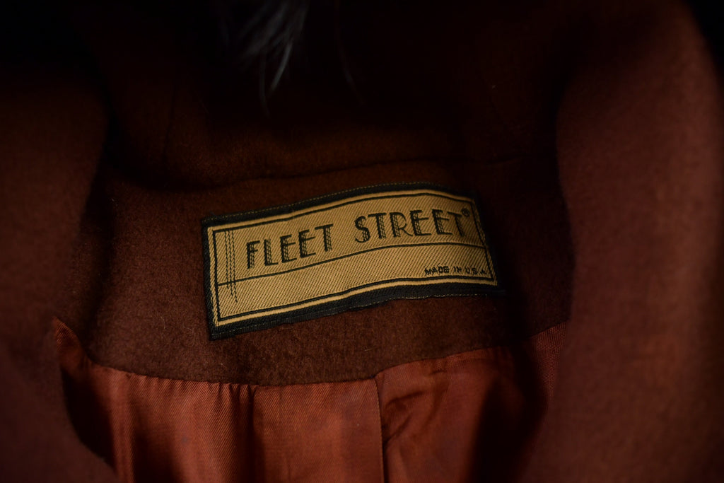 Vintage 1970s Fleet Street Full Length Over Coat