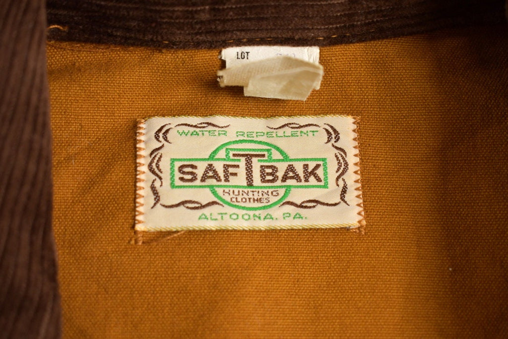 Vintage 1980s Saftbak Hunting Canvas Blazer Jacket