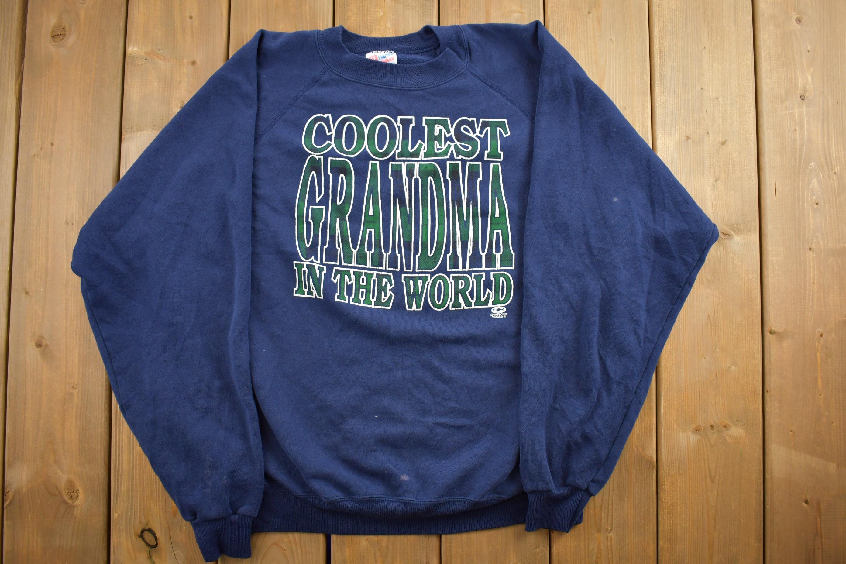 Vintage 1990s Cool Grandma Crewneck Sweatshirt