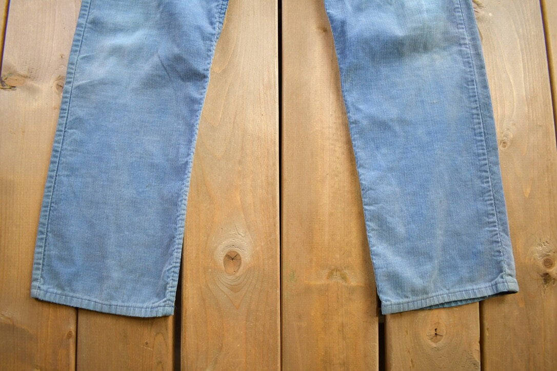 Vintage 1980s Levi's Corduroy Pants Made In USA Size 36x30