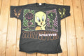Vintage 1990s Looney Tunes Tweety Bird My Opinion Souvenir T-Shirt Women's XL