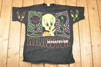 Vintage 1990s Looney Tunes Tweety Bird My Opinion Souvenir T-Shirt Women's XL / Destination Shirt / 90s Single Stitch Tee / Made in USA