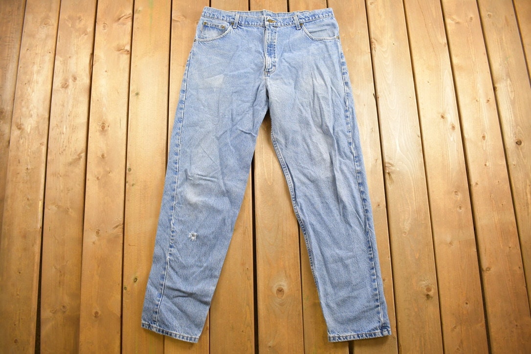 Vintage 1990s Carhartt Denim Jeans Size 37 x 32