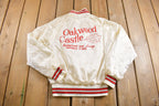 Vintage 1980s Oakwood Castle Satin Uniform Jacket