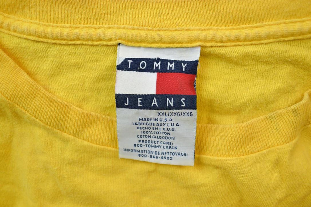 Vintage 1990s Tommy Jeans Hilfiger Denim Graphic T-Shirt