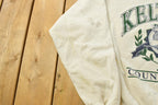 Vintage 1990s Keltgen Country Club Souvenir Crewneck Sweatshirt Men's L / 90s Crewneck Travel Sweater / Made In USA / Golf / Streetwear