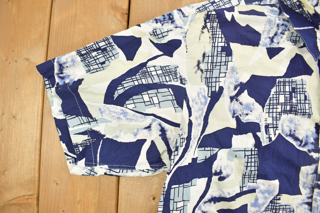Vintage 1990s Lordy Select Abstract Button Up Shirt