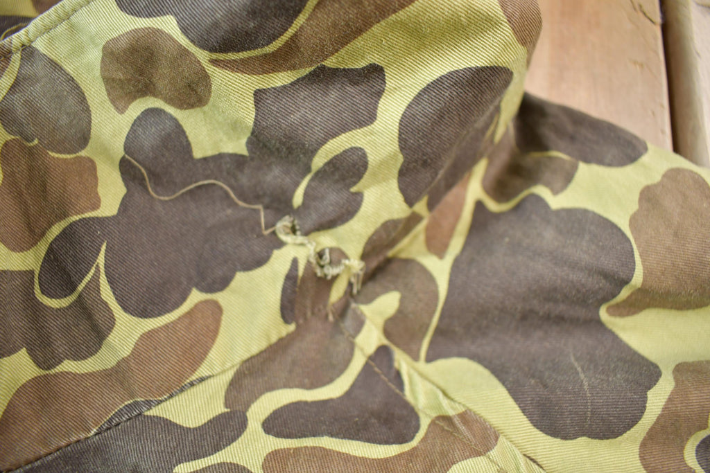 Vintage 1980s Avid Duck Camo Hunting Jacket