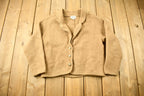Vintage 1990s Carroll Reed Button Up Cardigan Blazer