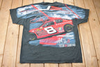 Vintage 2004 Dale Earnhardt Jr Vintage NASCAR Racing All Over Print T-Shirt