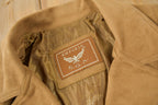 Vintage 1970s Emporio Suede Leather Blazer Jacket