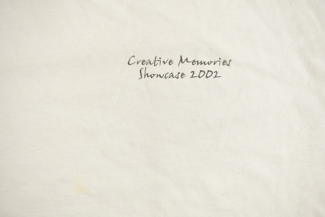 Vintage Y2K Art Showcase 2002 Staff Graphic T-Shirt