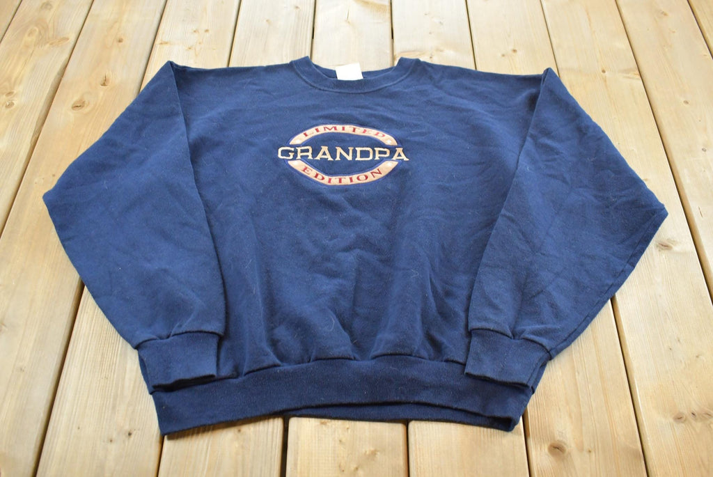 Vintage 1990s Grandpa Crewneck Mens M