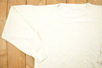 Vintage 1980s Blank White Sweater