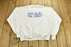 Vintage 1995 The Angelic Connector Crewneck Sweatshirt