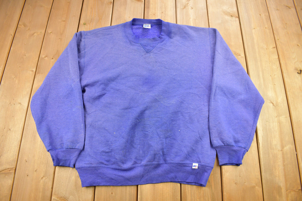 Vintage 1990s Russell Athletics Blank Crewneck Sweatshirt