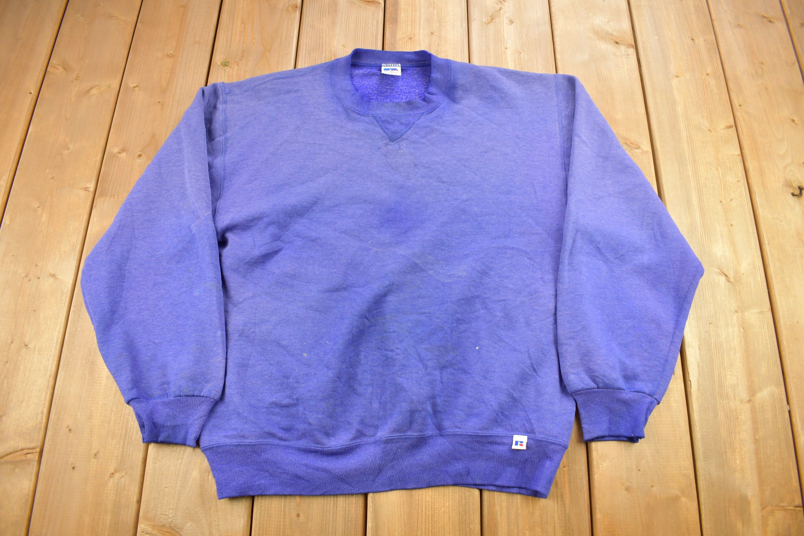 Vintage 1990s Russell Athletics Blank Crewneck Sweatshirt