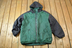Vintage 1990s Starter Reversible Windbreaker Jacket