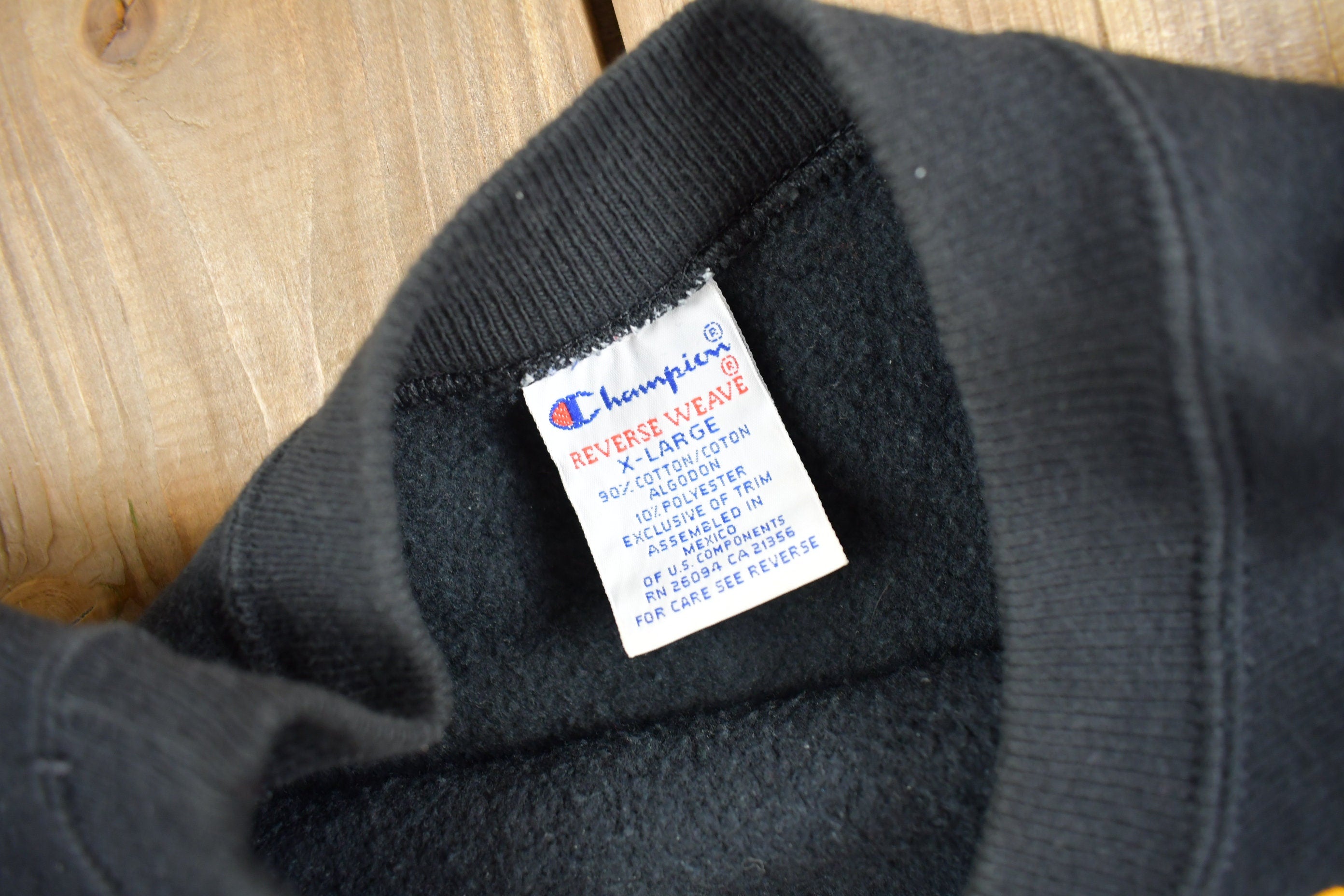 Vintage 1990s The Culinary Institute Of America Collegiate Champion Reverse Weave Crewneck