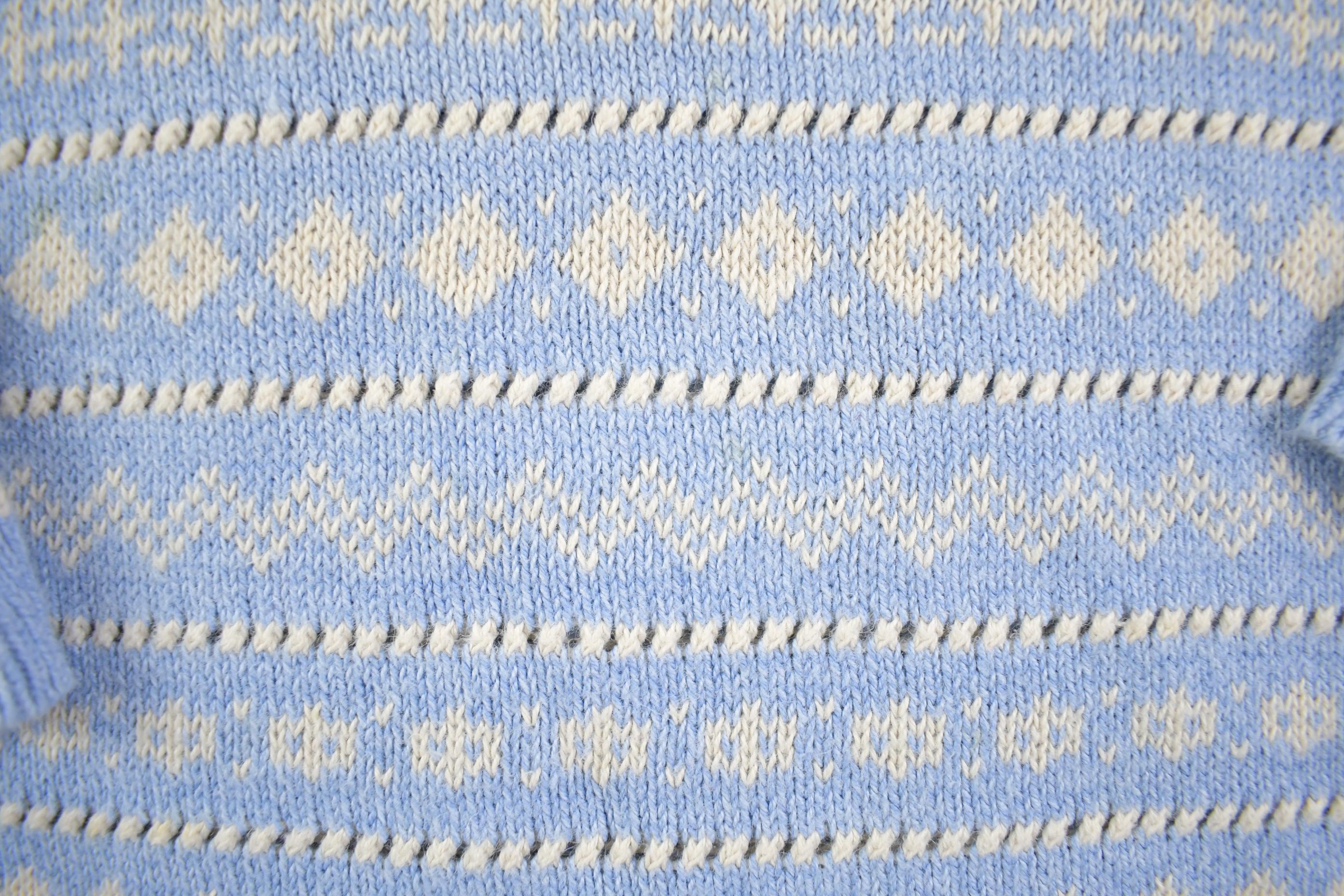Vintage Y2K Woolrich Knit Pattern Hoodie
