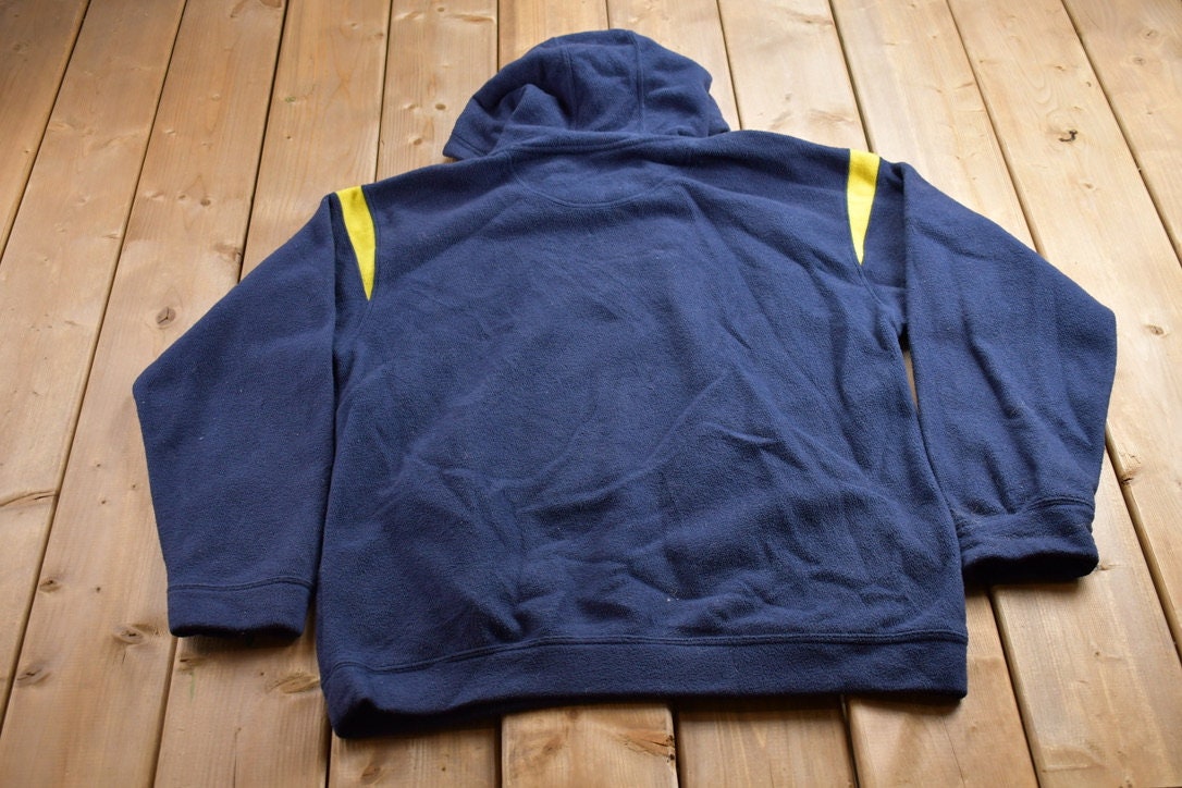 Vintage 1990s University Of Michigan State Fleece Collegiate Hoodie