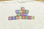 Vintage 1990s "Feed The Children" Graphic Christmas Sweater , 90s Holiday Crewneck , Winter Wear , Festive Graphic Print