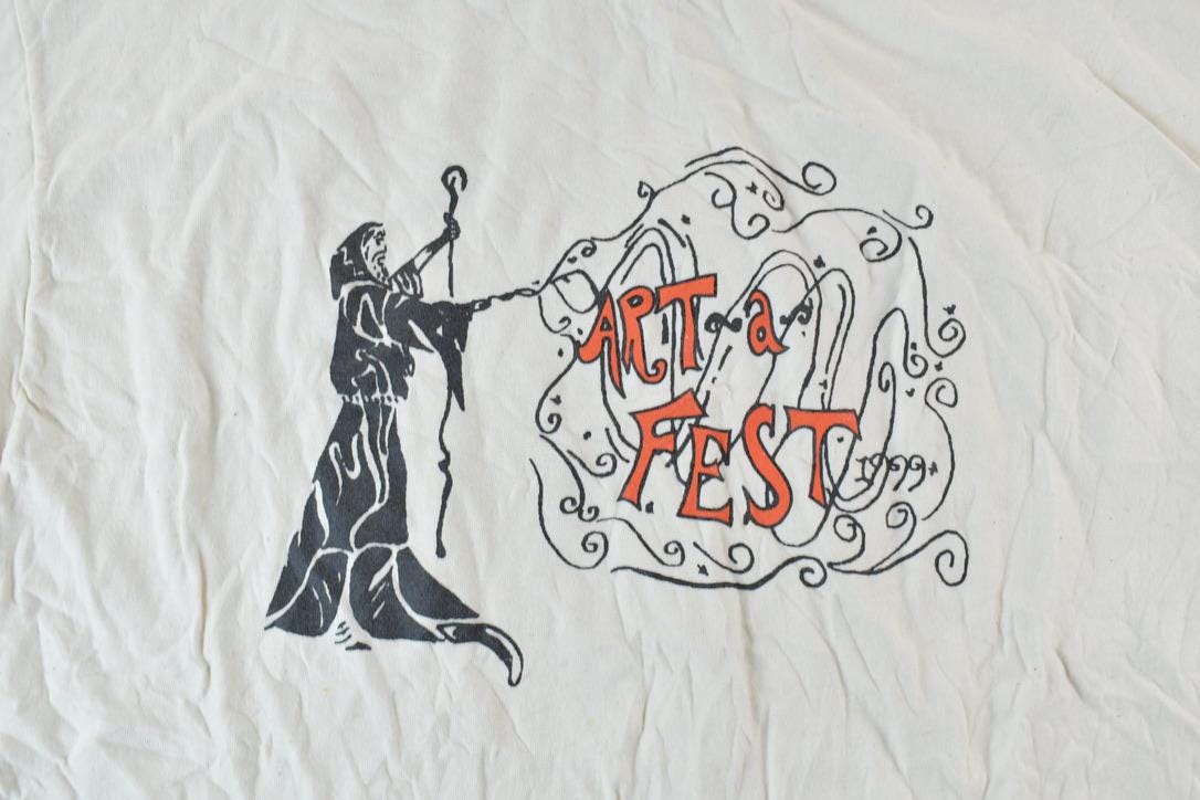 Vintage 1999 Art A Fest Souvenir T-Shirt