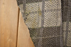 Vintage 1990s Town Craft Knitted Plaid Cardigan Sweater