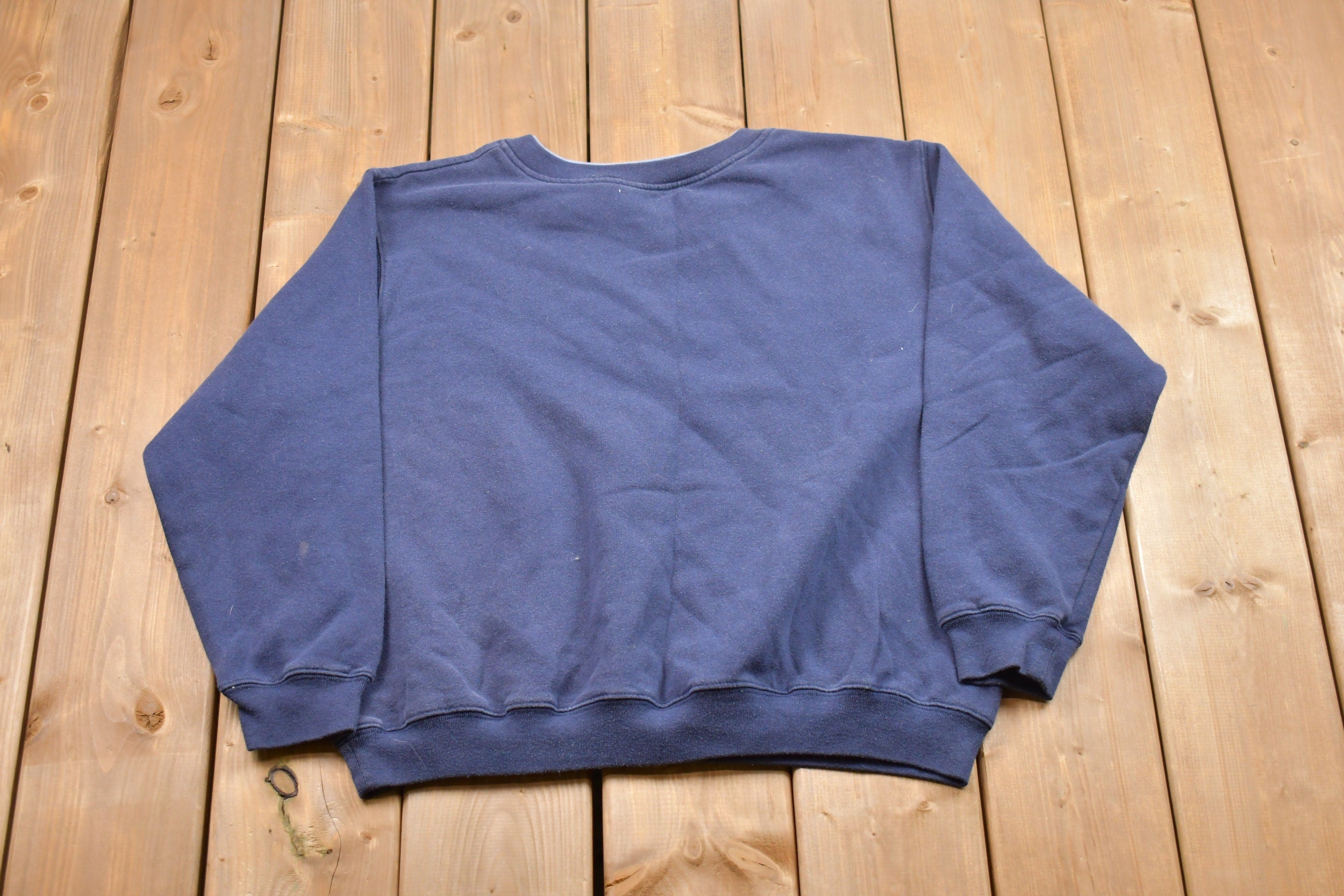 Vintage 1990s Three Angels Double Collared Crewneck Sweatshirt  Made in USA  90s Crewneck  Athleisure  Streetwear  American Vintage