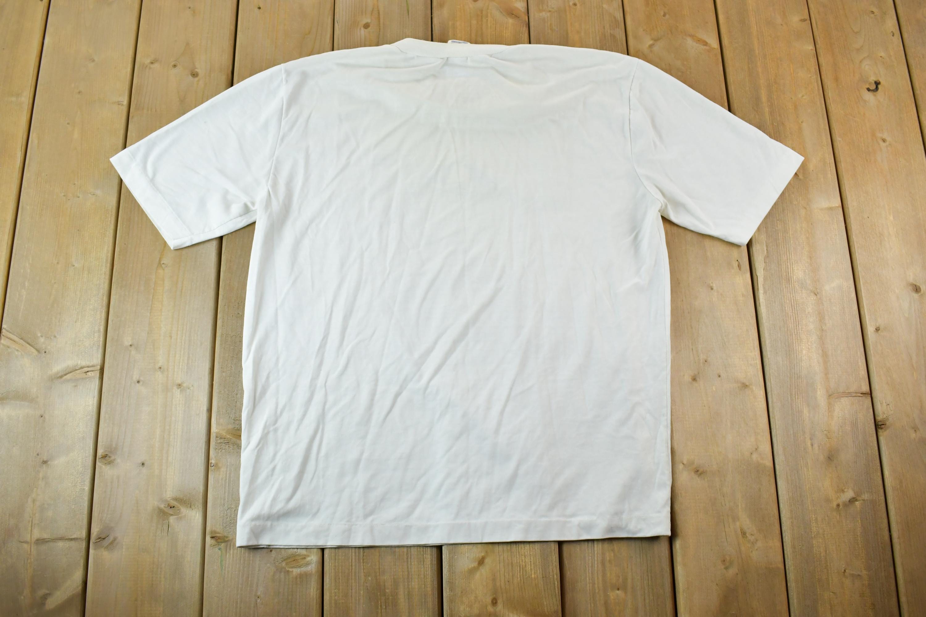 Vintage 1990s Mazatlan Mexico Flamingo Cartoon Souvenir Single Stitch Graphic Print T-Shirt Made In USA