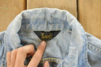 Vintage 1970s Lee Denim Jean Trucker Jacket Men's Small